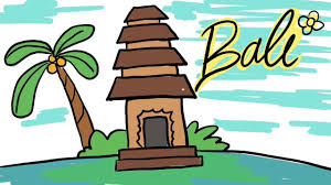 Berikut ini adalah cara menggambar rumah adat,menggambar rumah honai, menggambar dan mewarnai rumah adat adapun bahan dan alatnya : Menggambar Tema Rumah Adat Bali Tradisional Indonesia Untuk Anak Youtube