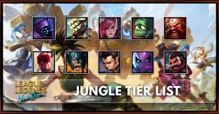 League of legends is now available on mobile and console. Wild Rift Jungle Tier List Patch 1 1 Ranked Zilliongamer