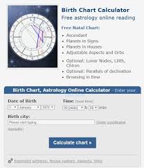 The astrologer calculator shown here will instantly cast and interpret the birth chart (natal horoscope) for any person born after 1900. Free Birth Chart Calculator Online Natal Chart Astrology Reading Astro Seek Com Birth Chart Astrology Free Birth Chart Natal Charts