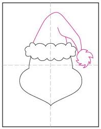 How To Draw The Grinch Art Projects For Kids Grinch Drawing Kids Art Projects Handmade Christmas Ornaments