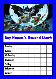 lego batman reward chart