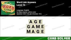 We decided to share another version of the answers for word crossy game. Word Link Level 72 Answers Game Solver