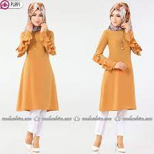 kolu firfirli tesettur tunik 6990 tl siparis beden araligi 38 44 fashion style dresses