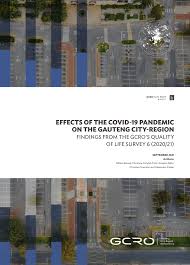 PDF) Effects of the COVID-19 pandemic on the Gauteng City-Region: Findings  from the GCRO's Quality of Life Survey 6 (2020/21)