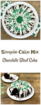 For spice cake batter, a dash more pumpkin spice (or at least cinnamon). Cake Mix Chocolate Stout Cake Pams Daily Dish