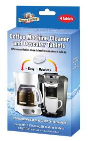 Parker And Bailey Coffee Machine Cleaner And Descaler Tablets 2 Pack 8 Total Tablets 8 Uses Fo Coffee Machine Cleaner Baileys Coffee Single Cup Coffee Maker