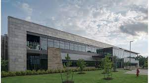 linearis板條牆板 實績 neptune office building facades wall neptuneofficebuilding rogers arkansas building swisspearl linearis house styles house mansions