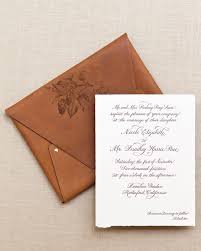Creative ideas for diy wedding invitations. 30 Fresh Elevated Ways To Approach Rustic Wedding Invitations Martha Stewart
