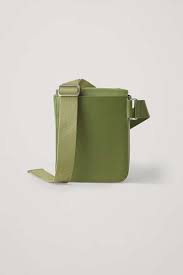 Small Leather Crossbody Bag Olive Green Bags Cos Leather Crossbody Bag Small Bags Leather Crossbody
