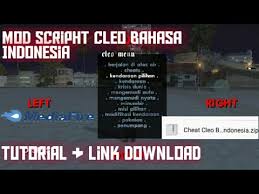 Cara Download Dan Pasang Mod Cleo Di Gta Sa Android Mod Cleo Bahasa Indonesia Gta Sa Android Youtube