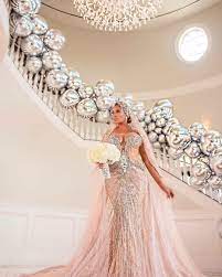 What Did Your Favorite Black Celebrity Wear On Their Wedding Day We Ade This Gallery Of 20 Bla In 2021 Celebrity Wedding Dresses Wedding Dresses Wedding Gowns Mermaid