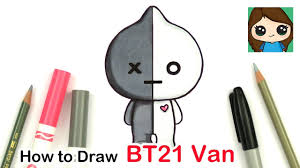 Maybe you would like to learn more about one of these? How To Draw Bt21 Van Bts Youtube
