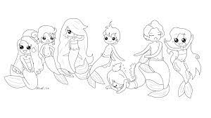 Maybe you would like to learn more about one of these? Cartoon Printable Baby Mermaid Coloring Pages Coloring Tone Coloring Home