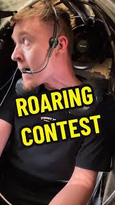 Roaring Contest Inside a T-Rex Puppet!