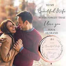 She has a special corner in your heart which is irreplaceable. Buy Anniversary For Her To My Beautiful Wife Compact Mirror I Wedding For Her Birthday Gift For Wife I Love You Wife Gifts I Romantic Gifts For Her I Wife Birthday