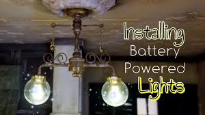 Installing Battery Lights Into My Dollhouse Youtube