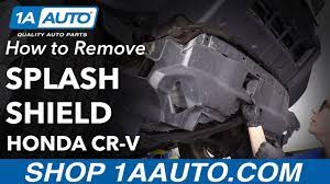 2016 honda cr v undercarriage diagram. How To Replace Under Car Splash Shield 07 11 Honda Cr V Youtube