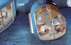 The poseidon undersea resort is completely different; Spectacular Poseidon Undersea Resort In Fiji Design Swan