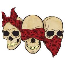 Bandana See No Evil Hear No Evil Speak No Evil Skulls Bandana Skulls Hear No Evil See No Evil Speak No Evil Mi4108 Tatuagens Do Mal Sociedade Secreta Arte Com Caveiras