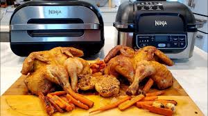 Original Ninja Foodi Grill Vs Ninja Foodi Smart Grill Xl Spatchcock Chicken Battle Youtube In 2020 Grilling Recipes Foodie Recipes Spatchcock Chicken