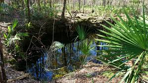 sinkholes in florida hiking biking