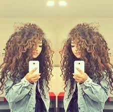 Natural Curly Hair I Need My Hair To Be This Length And This Thick Curly Hair Styles Big Curly Hair Curly Hair Styles Naturally