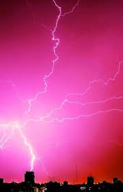Pink Lightning Iphone Case By Fitzac1 Pink Neon Wallpaper Hot Pink Wallpaper Hot Pink Walls