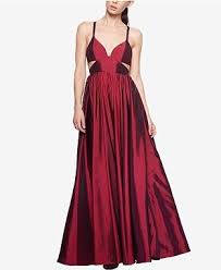 Fame And Partners Full Skirt Crossback Dress Dresses Women Macy 39 S Purple Homecoming Dress Purple Evening Dress Burgundy Homecoming Dresses