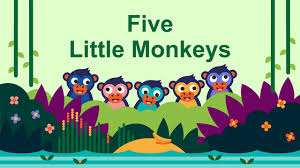 I gave it to her together with merrymakers five little monkeys finger puppet playset. Five Little Monkeys Swinging From A Tree Bbc Teach