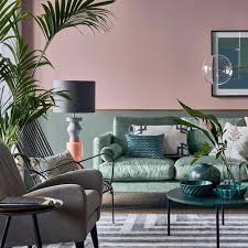 Soubassement Bois Et Deco Les Sublimer Clem Around The Corner Canape Vert Nuances De Vert Rose Et Vert