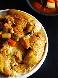Mon Couscous Au Poulet Recette En 2020 Couscous Poulet Poulet Et Cuisson Des Aliments