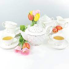 For The Love Of Gold Tea Set For Mother S Day Steeped Tea Tea Tea Set
