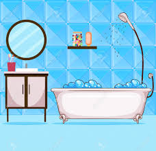 Bathroom With Bathtub And Shower Illustration Royalty Free Cliparts Vectors And Stock Illustration Image 48428522 Download 3,028 bathroom clipart stock illustrations, vectors & clipart for free or amazingly low rates! bathroom with bathtub and shower illustration