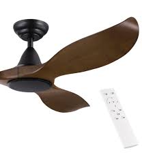 This ergonomic fan with wooden blades is a favorite of alessandra wood, the vp of style at modsy. Dark Wood Ceiling Fan Modern Energy Saving Design