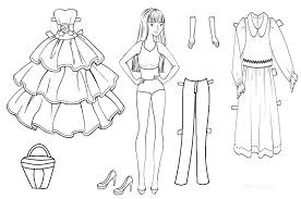 Maybe you would like to learn more about one of these? Coloring Barbie Paper Dolls Printable Novocom Top