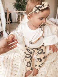 Black Animal Spots On Lemon Pebble Leggings And Top Knot Headband Set Preemie Girl Clothes Preemie Clothes Girl Newborn Coming Home Outfit Baby Girl Clothes