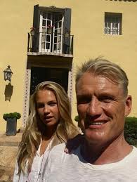 Dolph Lundgren and his much younger wife, Emma Krokdal, have been packing 
