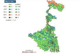 West Bengal Election Results Cong Left Jot Suffers A Jolt As Mamata Shows Who S Boss India News The Indian Express