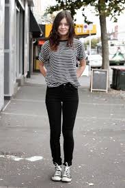 Black And White Striped Top With Jeans So Nice Fashion Clothes Style