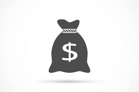 Clip art, line art, graphics, coloring book icon. Money Bag Icon Bag Icon Money Bag Icon Money Bag