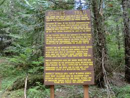 The complex of fourteen buildings is divided in two by olympic hotsprings road. Naches Trail Washington Trails Association