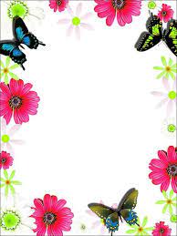 Free Image On Pixabay Colorful Frame Greeting Card Flower Border Design Flower Border Flower Frame