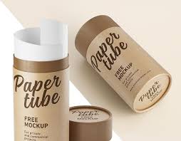 Vedi Questo Progetto Behance Free Paper Tube Mockup Https Www Behance Net Gallery 60592517 Free Paper Tube Mockup Mockup Design Mockup Free Paper