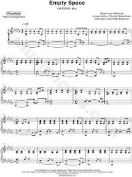 Pianonest Empty Space Sheet Music In Db Major Transposable Download Print Sku Mn0201615