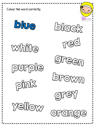 Tema air ( pindaan ). Lembaran Kerja Warna Like Share Bahan Prasekolah Facebook