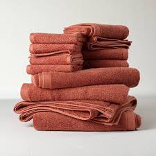 Kmart carries a wide selection of bath towels in stylish colors and designs. 12pc Organic Bath Towel Set Clay Casaluna Target