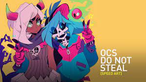 OCs DO NOT STEAL [SPEED ART] - YouTube