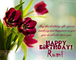 7 a happy birthday paragraph for friends. Rumi Birthday Quotes Quotesgram