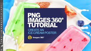 Lebih dari 10694 tiap bulan. Yellow Images 360 Tutorial How To Create An Ice Cream Poster Youtube