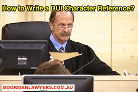 When a person is convicted of a dui offence, their attorney may ask them to obtain several character reference letters from upstanding people in the community, or from those who know them well. How To Write A Dui Character Reference